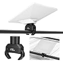 JOYTUTUS Roof Rack Mount Compatible with Starlink Mini Rv Ladder Mount Compatible Rectangular,Aerodynamic,Square Crossbar, Aluminum Alloy