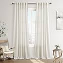 Joywell Extra Long Linen Curtains 100 Inches