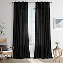 Joywell Extra Long Linen Curtains 102 Inches