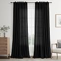 Joywell Extra Long Linen Curtains 108 Inches
