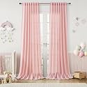 Joywell Extra Long Linen Curtains 108 Inches