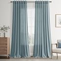 Joywell Extra Long Linen Curtains 108 Inches