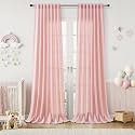 Joywell Extra Long Linen Curtains 120 Inches