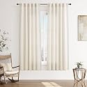 Joywell Linen Curtains 40x72 Inches Long for