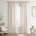 Joywell Linen Curtains 40x90 Inches Long for