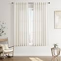Joywell Linen Curtains 63 Inches Long for