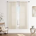 Joywell Linen Curtains 72 Inches Long for