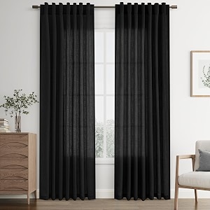 Joywell Linen Curtains 84 Inches Long for