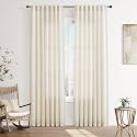Joywell Linen Curtains 95 Inches Long for