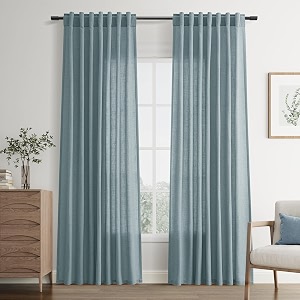 Joywell Linen Curtains 96 Inches Long for