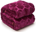 JP SHINE Floral Double Mink Blanket for
