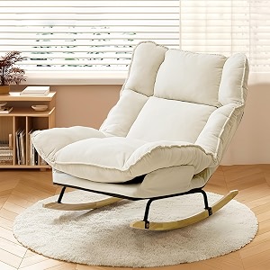 JPBSTO Rocking Chair Rocking Accent Chair with