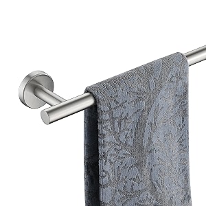 jqk bath towel bar 27 inch 304 stainless steel thicken 08mm towel rack bathroom towel holder brushed finished wall mount useable length 24 inch tb110l24-bn