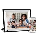 JREN Digital Photo Frame,10.1 inch Smart Digital Picture Frame with HD Touch Screen Auto-Rotate Share Photos and Videos via App Anytime and Anywhere