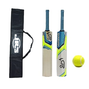 jrs s09 k popular willow cricket bat size2 6-7 year year old kids with ball pack of 1 wood