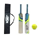 JRS S09 K Popular Willow Cricket Bat size3 (7-8 Year Year Old Kids) with Ball Pack of 1, Wood