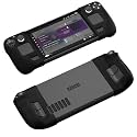 JSAUX Silicone Grip Case Set for Steam Deck OLED/LCD, Left &amp; Right, Black