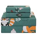 JSD Green Forest Animals Kids Twin Sheet Set 3 Piece