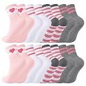 Jspupifip Girls Crew Athletic Socks