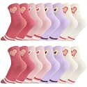 Jspupifip Girls Crew Athletic Socks