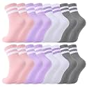 Jspupifip Girls Crew Athletic Socks