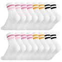 Jspupifip Girls Crew Athletic Socks