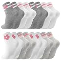 Jspupifip Girls Crew Athletic Socks