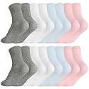 Jspupifip Girls Crew Athletic Socks