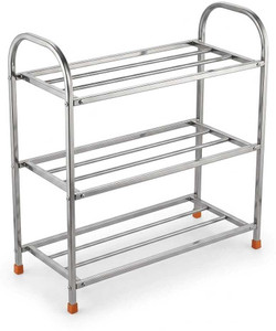 JSSTEEL Stainless Steel Metal Shoe Rack