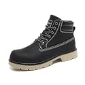 JSWEI Hiking Boots for Men and Women Comfortable Casual Chukka Boots - Outdoor Oxford &amp; Derby Waterproof Lightweight Lace up Resistant Walking Ankle