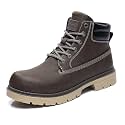 JSWEI Hiking Boots for Men and Women Comfortable Casual Chukka Boots - Outdoor Oxford &amp; Derby Waterproof Lightweight Lace up Resistant Walking Ankle