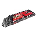 JT Chain JTC428HDR124SL (428 Series) Black Steel 124 Link Heavy Duty Non O-Ring Chain with Connecting Link