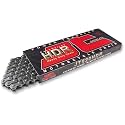 JT Chain JTC428HDR132SL (428 Series) Black Steel 132 Link Heavy Duty Non O-Ring Chain with Connecting Link