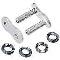 JT Chain JTC525X1R3NNRL (525 Series) Nickel X-Ring Rivet Type Connecting Link