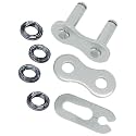 JT Chain JTC525X1R3NNSL (525 Series) Nickel X-Ring Clip Type Connecting Link