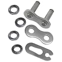 JT Chain JTC525X1R3SL (525 Series) Black Steel X-Ring Clip Type Connecting Link