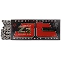 JT Chain JTC525Z3112RL (525 Series) Black Steel 112 Link Super Heavy Duty X-Ring Chain with Connecting Link