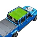 JT Sun Shade Top Compatible with Jeep Gladiator Sunshade, Green