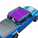 JT Sun Shade Top Compatible with Jeep Gladiator Sunshade, Purple