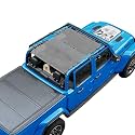 JT Sun Shade Top Compatible with Jeep Gladiator Sunshade, Gray