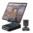 JTEMAN Tablet Stand with Bluetooth Speaker Adjustable