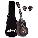 JUAREZ 21" UKULELE JRZ21UK/BK, BLACK SUNBURST (JRZ21UK/BTS)