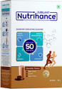 JUBILANT Nutrihance Complete Nutritional Drink Balanced with 50 Vital Nutrients Nutrition Drink (2x200 g, Chocolate Flavored)