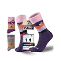 Juclise Baby Alpaca Wool Socks for Women, Warm Thermal Winter Crew Socks