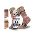 Juclise Baby Alpaca Wool Socks for Women, Warm Thermal Winter Crew Socks