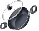 Judge Everyday Kadhai 20 cm diameter with Lid 1.3 L capacity (Aluminium, Non-stick)
