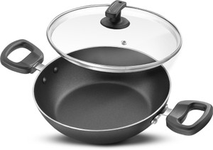 judge everyday kadhai 26 cm diameter with lid 32 l capacity aluminium non-stick