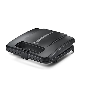 judge by prestige 800 watts sandwich maker with grill plates 04  power indicators  non-stick heating plate heat resistant body die cast aluminium grill plates