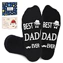 Juesly Men's Funny Socks Gift Set for Dad, Husband,Grandpa Birthday