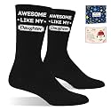 Juesly Men's Funny Socks Gift Set for Dad, Husband,Grandpa Birthday